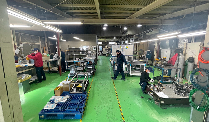 クリーンな現場